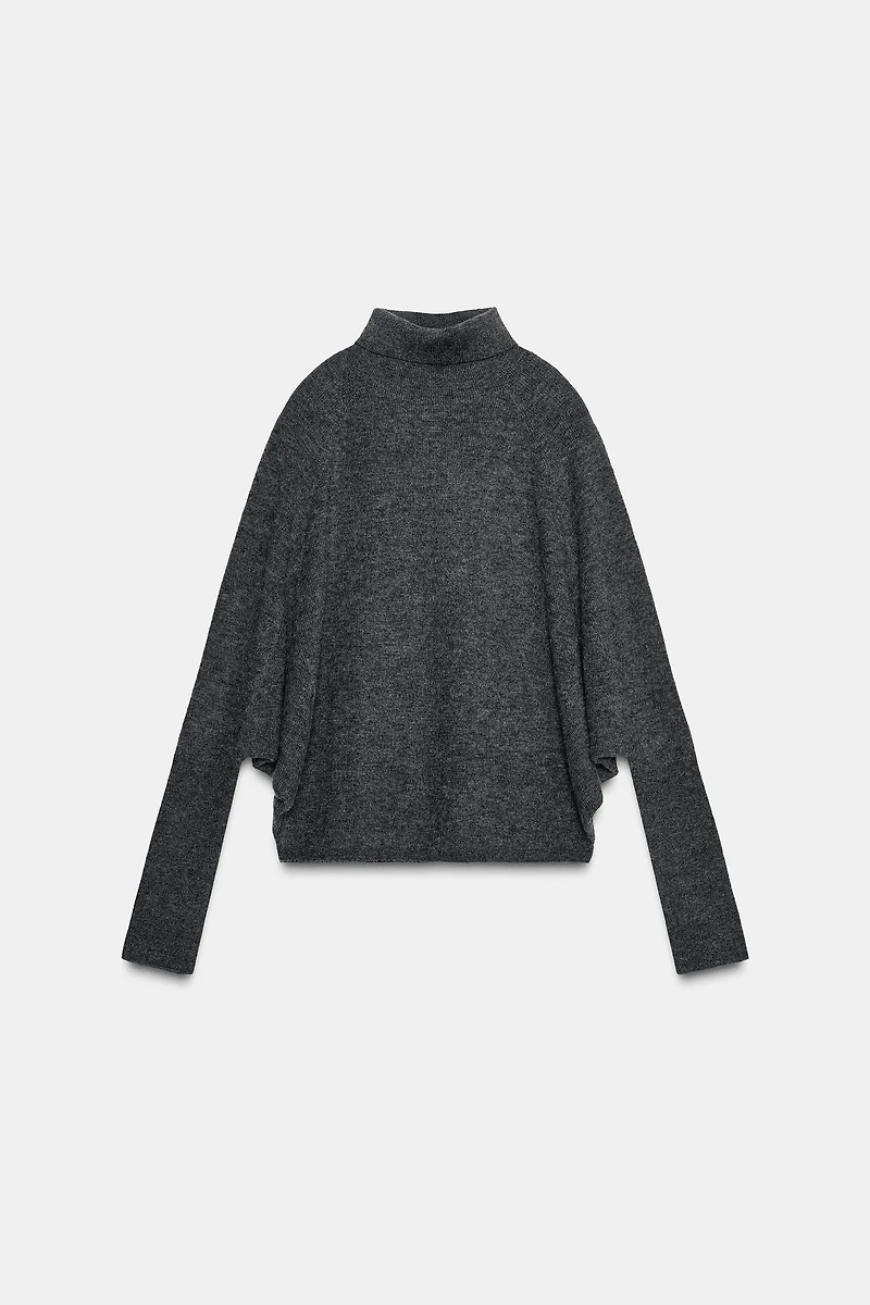 BATWING SLEEVE KNIT JUMPER