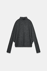 BATWING SLEEVE KNIT JUMPER