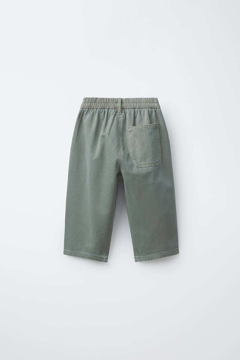 PLEATED BALLOON PANTS