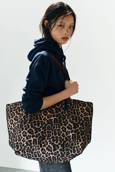 PRINTED SHOPPER BAG