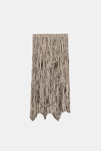 ZW COLLECTION PLEATED LONG SKIRT