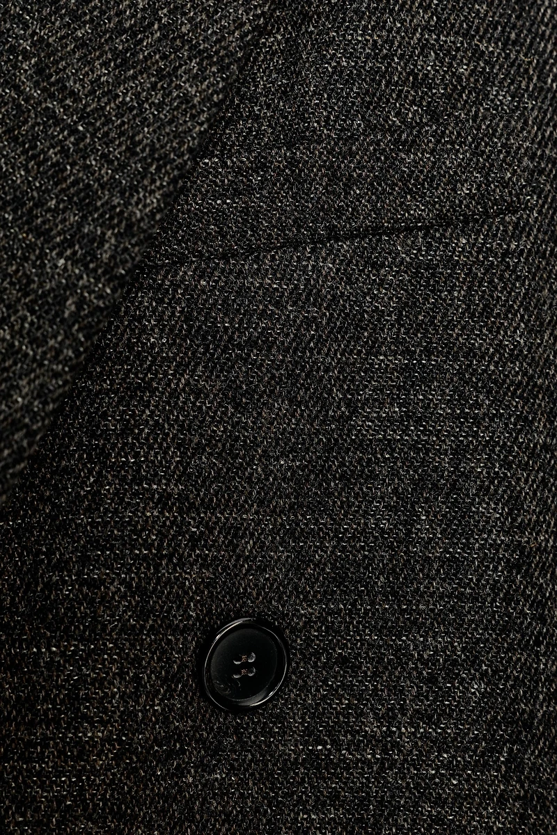 WOOL BLEND COAT WITH VENTS ZW COLLECTION