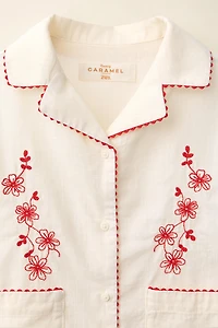 EMBROIDERED SHIRT CREATED BY CARAMEL LONDON X ZARA
