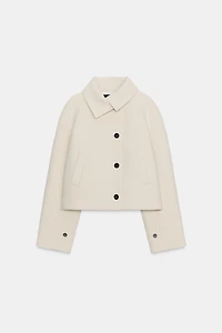 ZW COLLECTION WOOL SHORT COAT