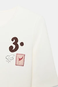 SHORT SLEEVE LABEL T-SHIRT