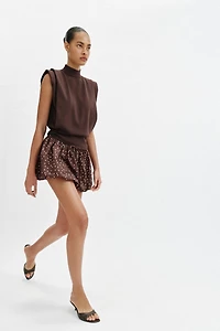 POLKA DOT BALLOON SKORT