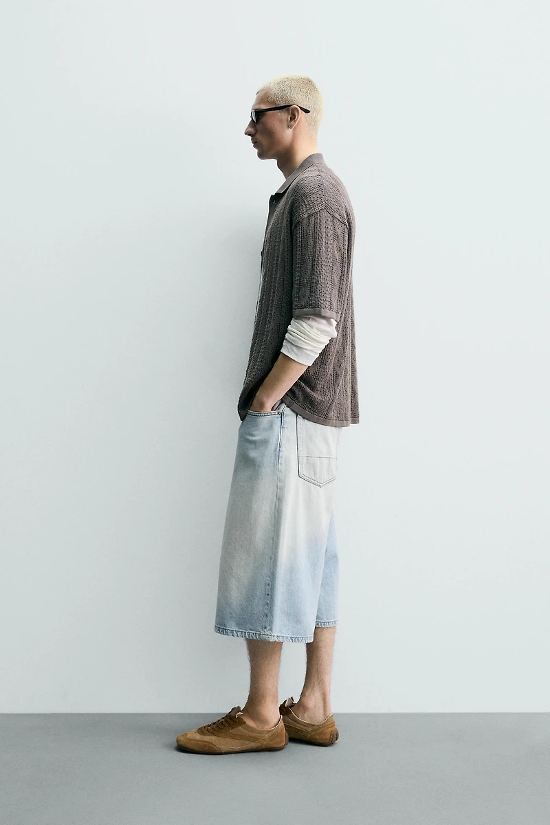 JACQUARD KNIT SHIRT