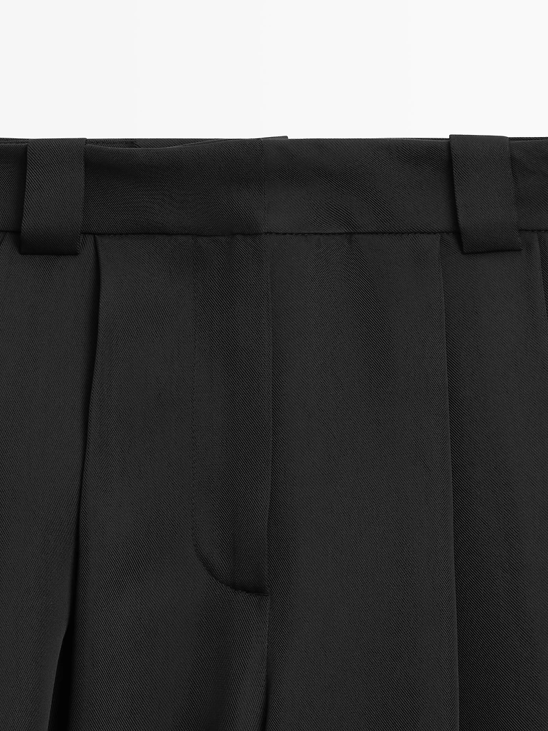 Sarouel trousers flowing fabric