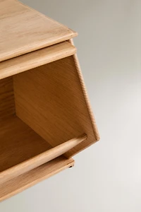 OAK WOOD BREAD BOX