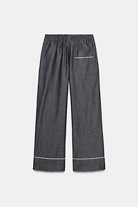 PANTALON LISERÉS EN CONTRASTE ZW COLLECTION