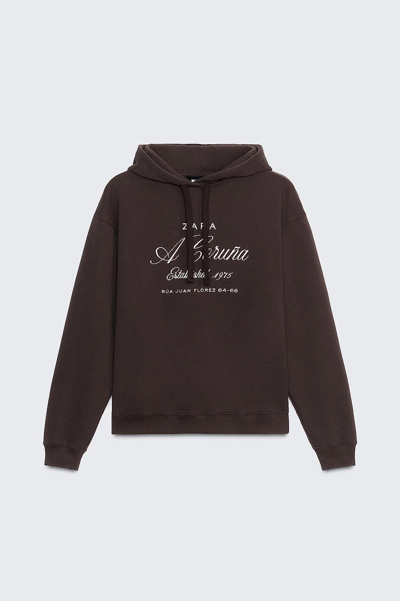 50TH ANNIVERSARY EMBROIDERED HOODIE SWEATSHIRT