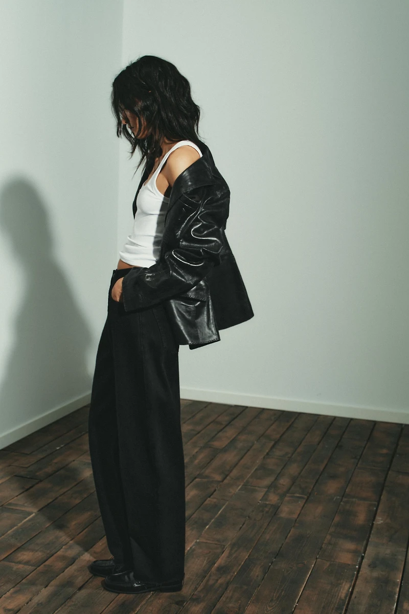 TRF BARREL HIGH WAIST JEANS