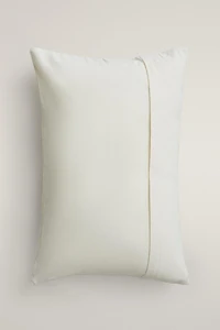 TUFTED FLORAL THROW PILLOW COVER