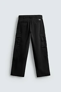 STRAIGHT FIT CARGO PANTS