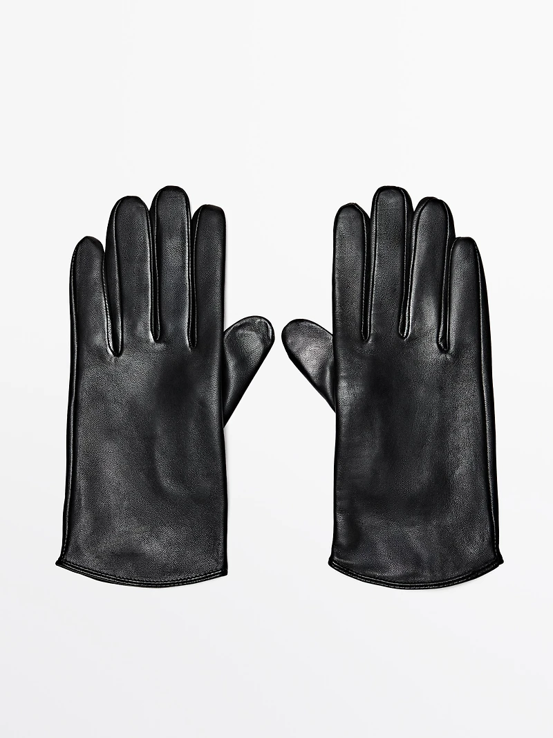 Nappa leather gloves
