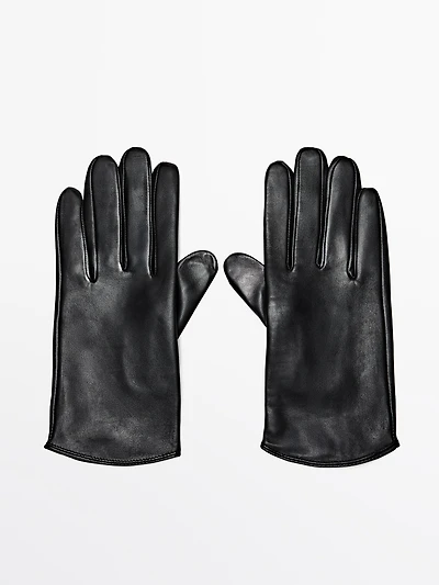 Nappa leather gloves