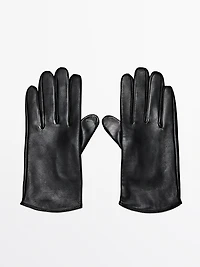 Nappa leather gloves