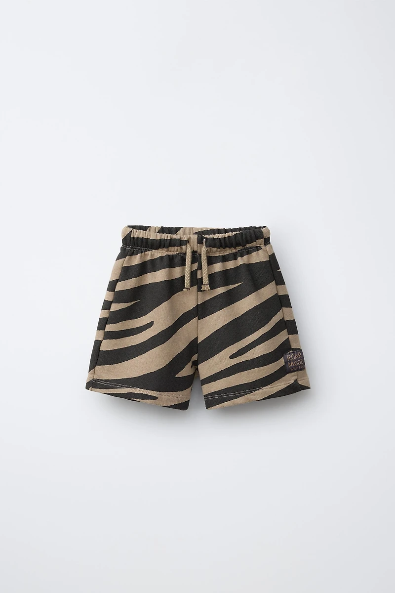 SHORT IMPRIMÉ ANIMAL