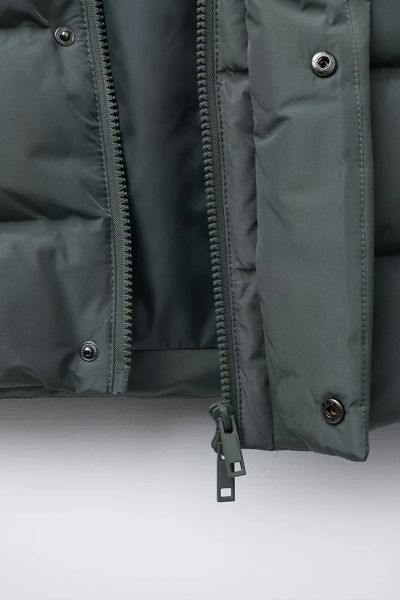 LONG WATER-REPELLENT DOWN PUFFER COAT