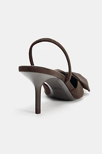 BOW DETAIL HEELS