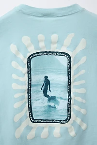 SURF PRINT T-SHIRT