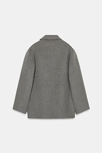 WOOL BLEND BLAZER ZW COLLECTION