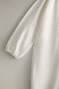 CHILDREN'S MOON FOOTED ROMPER
