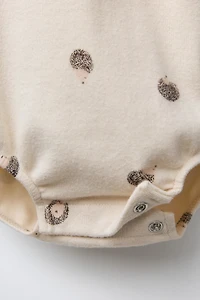 COZY HEDGEHOG BODYSUIT