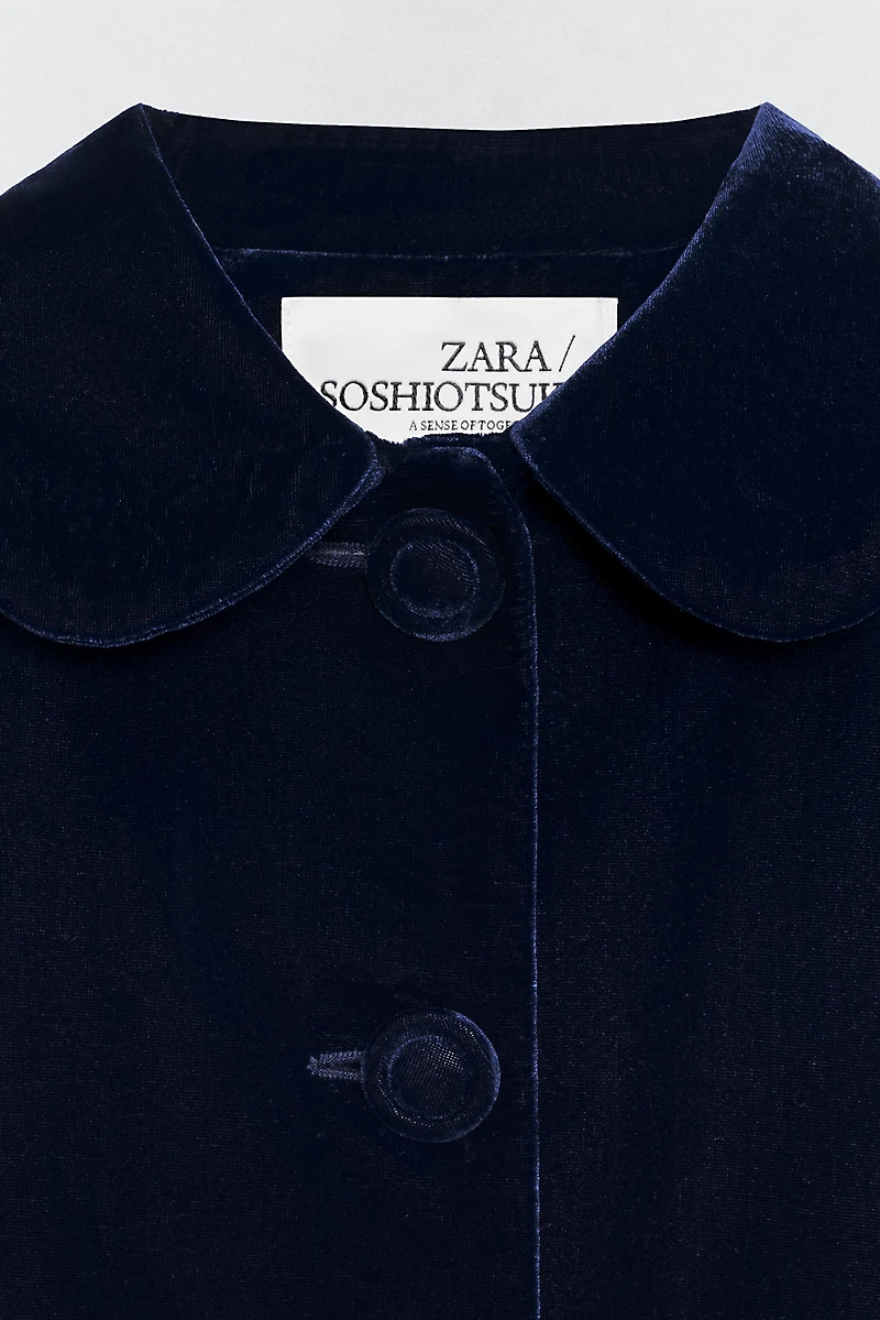 VELVET JACKET SOSHIOTSUKI x ZARA