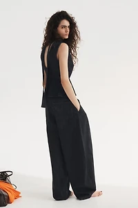 TRF MID-RISE BAGGY JEANS