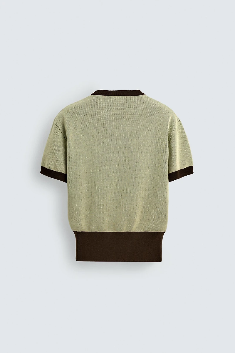 MICKEY MOUSE KNIT T-SHIRT HARRY LAMBERT FOR ZARA X DISNEY