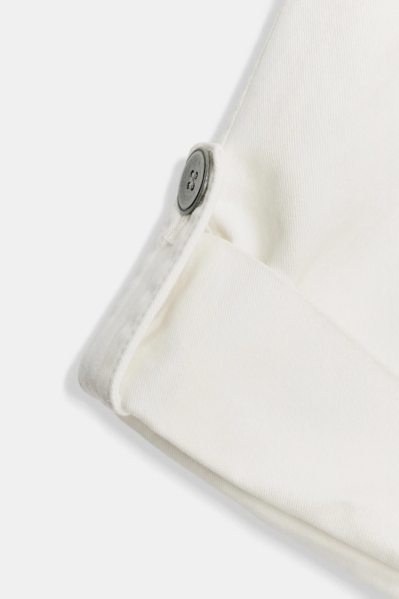 CROPPED BUTTON JACKET