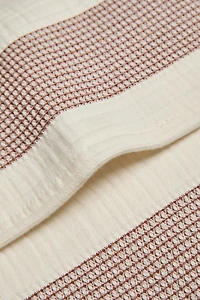 KIDS STRIPED THROW PILLOW COVER