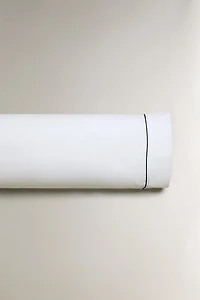 SATEEN PILLOWCASE WITH PIPING