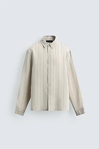FLOWY STRIPED SHIRT