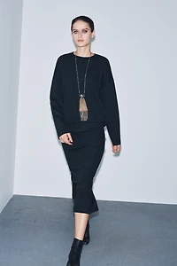 SOFT MIDI SKIRT