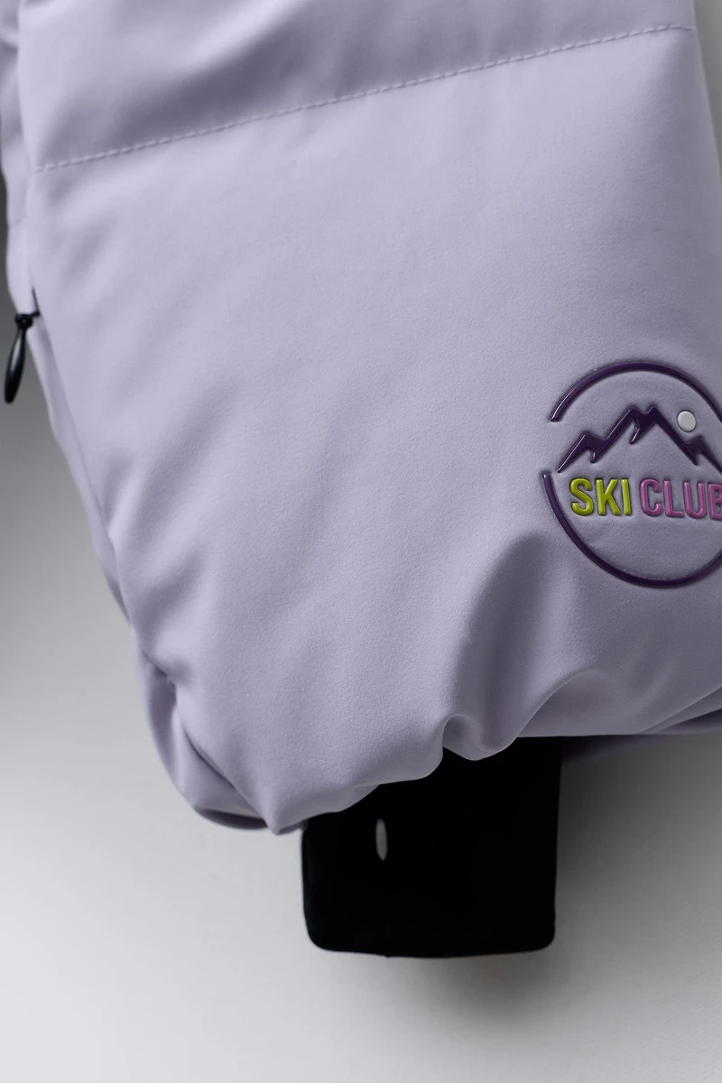 COMBINAISON DOUDOUNE CAPUCHE DÉTACHABLE COUPE-VENT ET RÉSISTANTE À L'EAU SYSTÈME RECCO® COLLECTION SKI