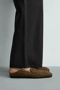 LEATHER PENNY LOAFERS