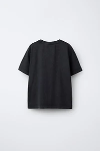 BASIC WASHED EFFECT T-SHIRT