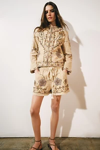 ZW COLLECTION EMBROIDERED JACKET