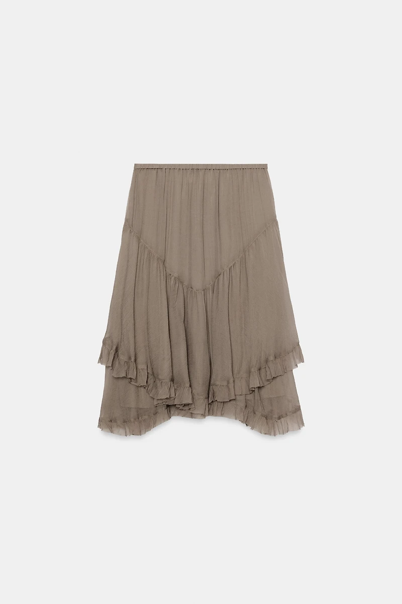 ZW COLLECTION RUFFLED SKIRT