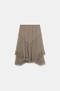 ZW COLLECTION RUFFLED SKIRT