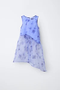 ORGANZA FLORAL DRESS