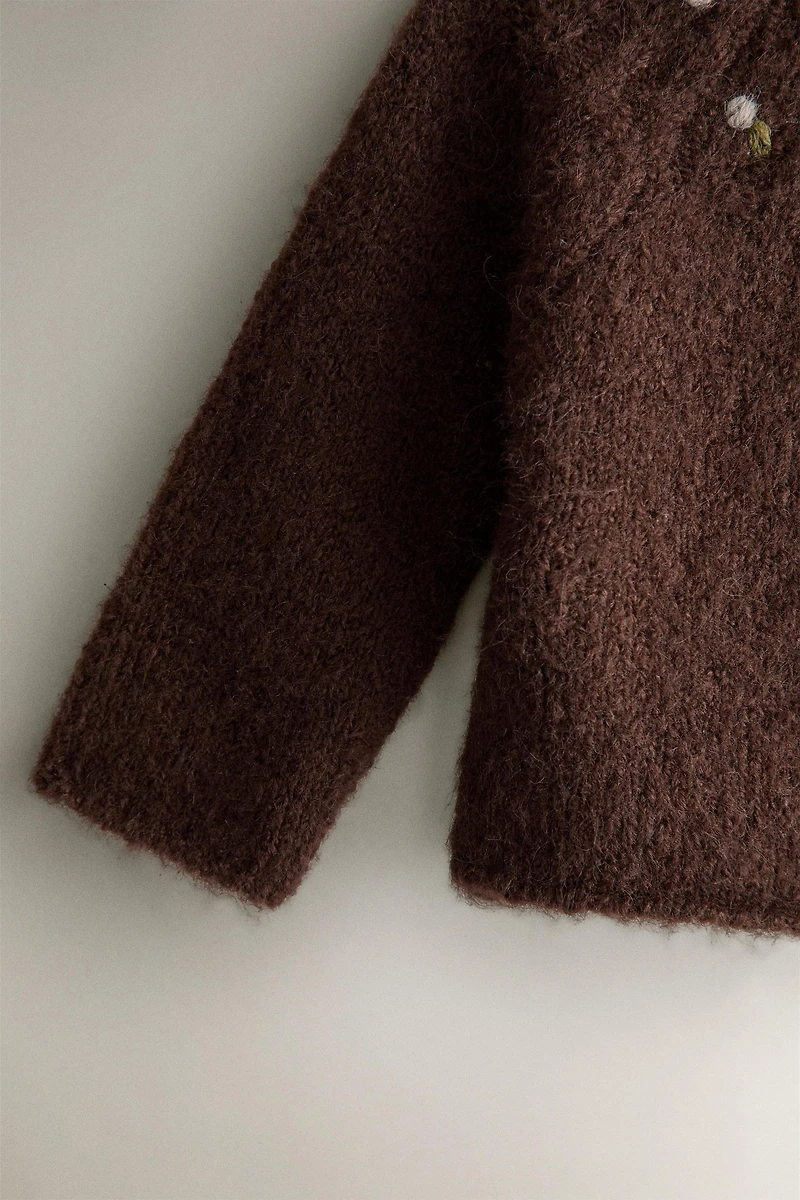 BABY ALPACA CARDIGAN