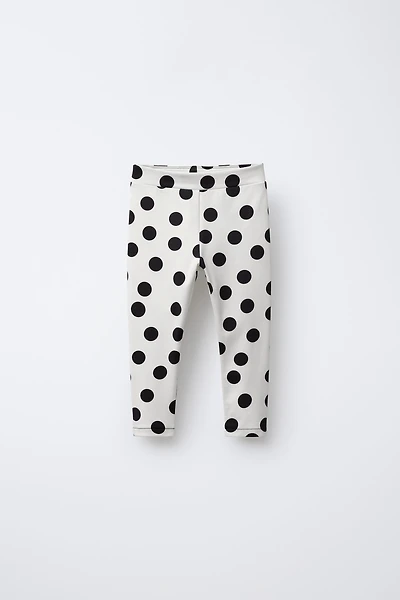BREATHABLE POLKA DOT LEGGINGS