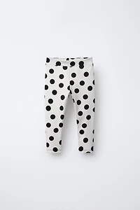 BREATHABLE POLKA DOT LEGGINGS