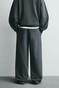 BASIC WIDE FIT JOGGER PANTS