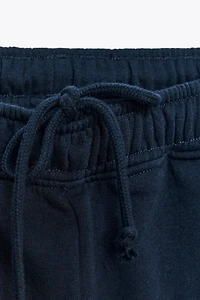 PLUSH BASIC STRAIGHT PANTS