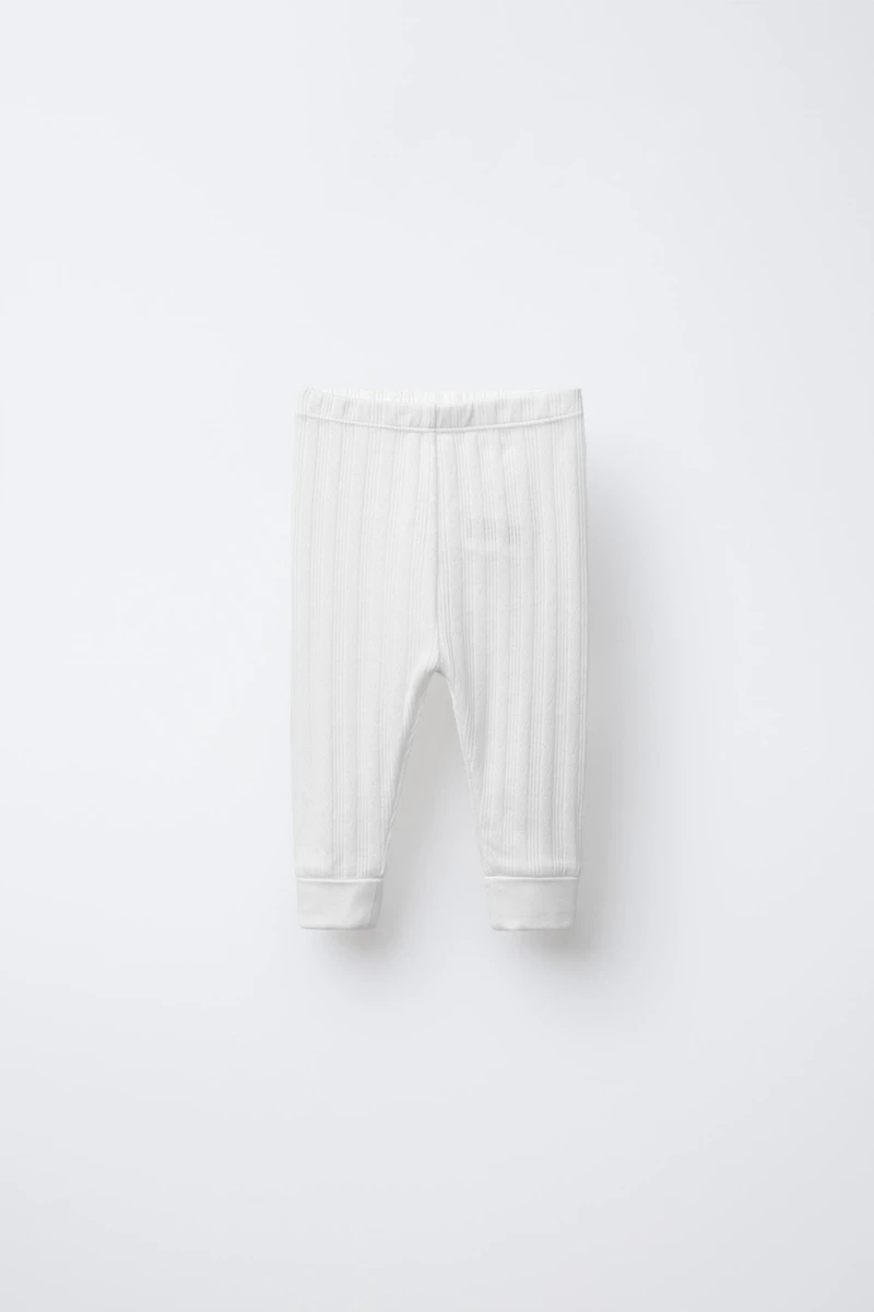 THREE-PACK RIBBED LEGGINGS