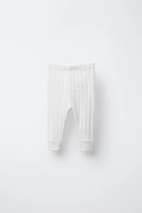 THREE-PACK RIBBED LEGGINGS